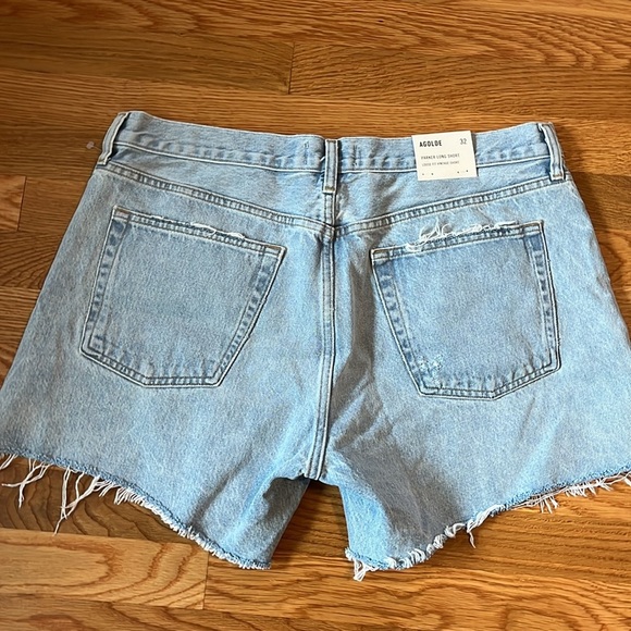 AGolde Parker Long Short Size 32 NWT - Picture 11 of 13